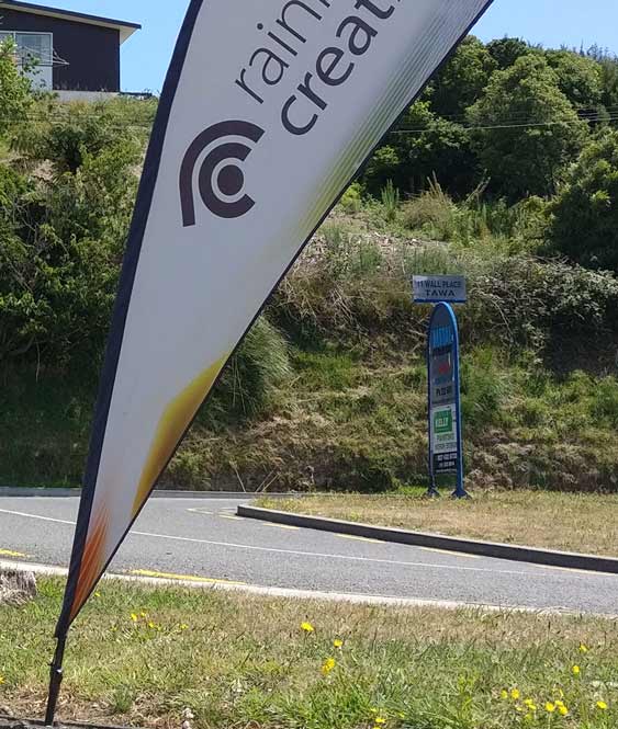 Teardrop Flags Wellington